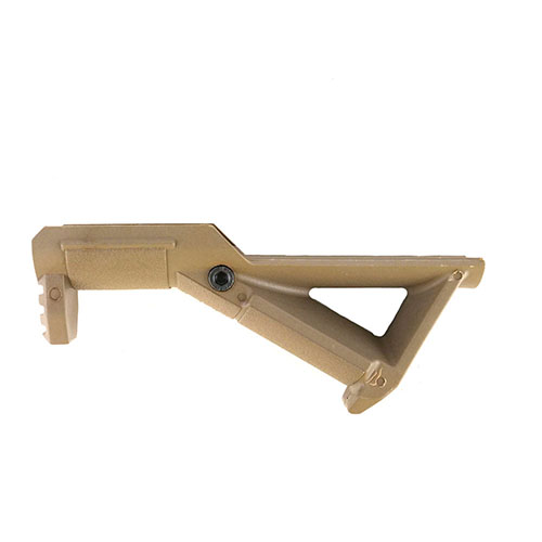 Lekki Barricade Grip Picatinny zapewnia wygodny chwyt, naturalne ułożenie palców oraz antypoślizgową powierzchnię, idealną do strzelania z przeszkód.